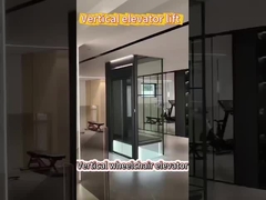 নিরাপত্তা হোম হুইলচেয়ার লিফট 3m-10m হাইড্রোলিক উল্লম্ব প্ল্যাটফর্ম লিফট কেবিন সহ