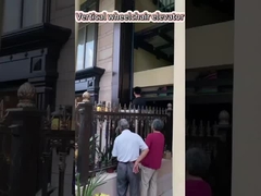 250 কেজি 4 মিটার আউটডোর হুইলচেয়ার প্ল্যাটফর্ম লিফট আবাসিক উল্লম্ব লিফট