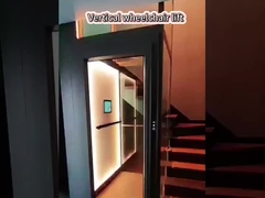 নিরাপদে 1 মিটার হাইড্রোলিক উল্লম্ব প্ল্যাটফর্ম লিফট অক্ষমদের জন্য সিঁড়ি উপরে এবং নিচে