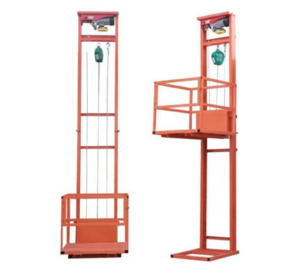কেনা 3m-10m 500kg আবাসিক কার্গো লিফট হাইড্রোলিক উল্লম্ব পণ্য উত্তোলন online manufacture