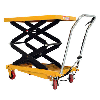 হাইড্রোলিক লিফট কার্ট 300 কেজি 800 কেজি হাইড্রোলিক কাঁচার লিফট ট্রলি