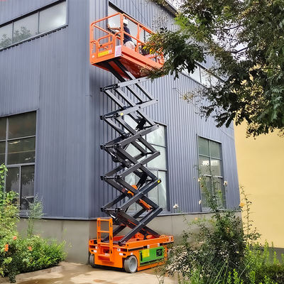 ৬ মিটার ৮ মিটার ১০ মিটার ১২ মিটার ইলেকট্রিক স্বচালিত হাইড্রোলিক সিসার লিফট প্ল্যাটফর্ম