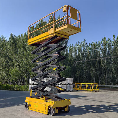 8m 10m 12m Electric Mobile Hydraulic Scissor Lift Platform 450kg Capacity