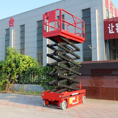 Aerial Work Platform মোবাইল হাইড্রোলিক ইলেকট্রিক Scissor Lift Table